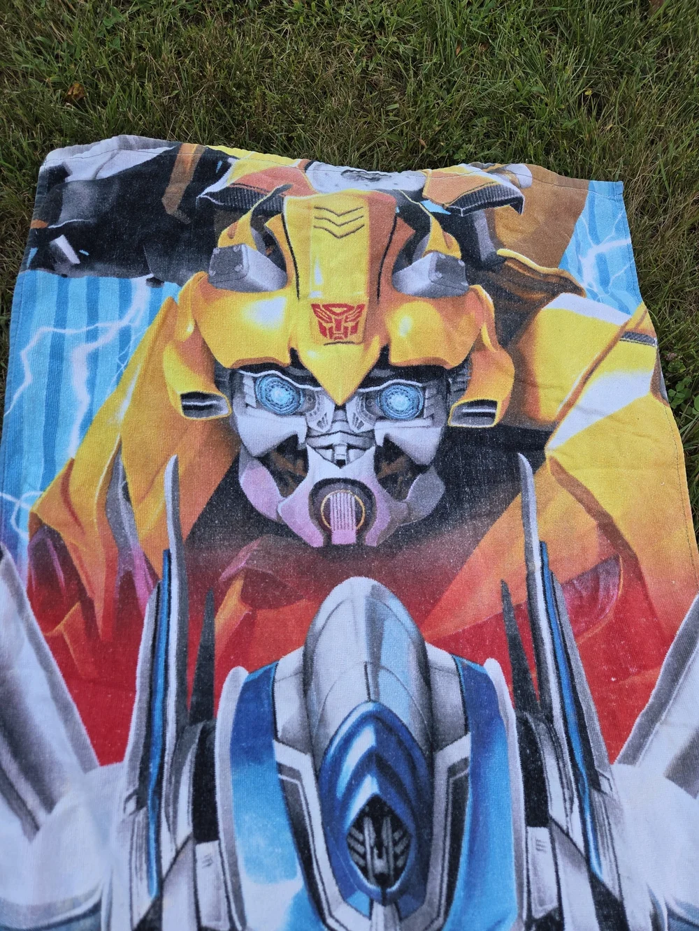 Vintage Transformers Hero Beach Towel -